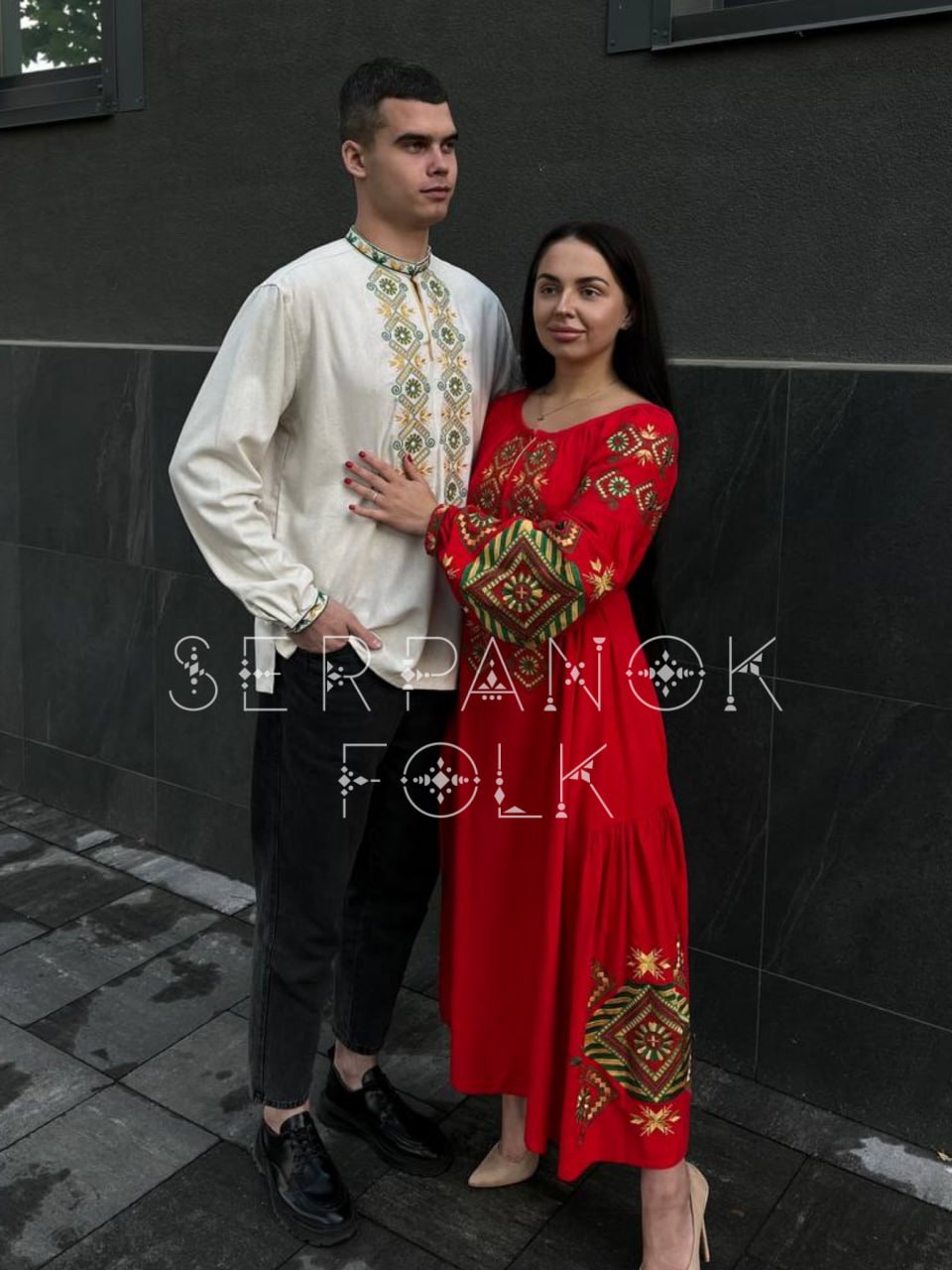 Розкішні парні вишиванки «Любовна магія» family look 2 Розкішні парні вишиванки «Любовна магія» family look - Зображення 2