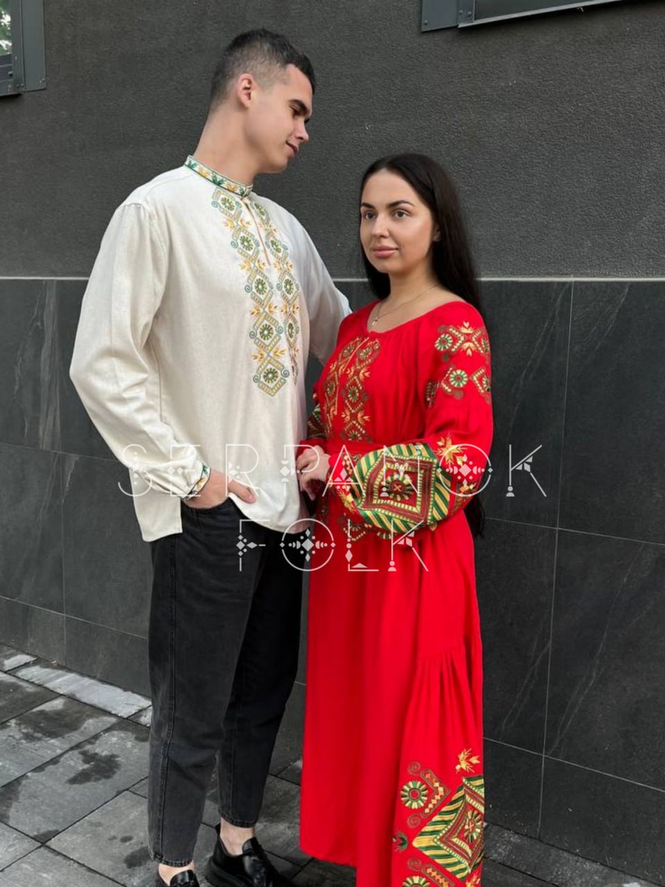 Розкішні парні вишиванки «Любовна магія» family look 3 Розкішні парні вишиванки «Любовна магія» family look - Зображення 3